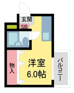 プチシャルマン西宮東【301号室】の間取り