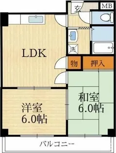 オーソライズ茨木【3階】の間取り
