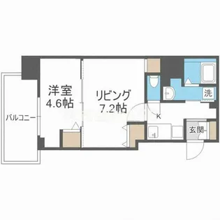 ヴィラ・セレーノ玉造本町【402号室】の間取り