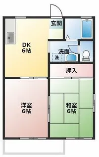 グリーンステージ藤沢【2階】の間取り
