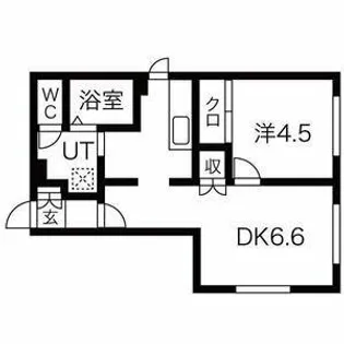 美川ハイツ7【201号室】の間取り