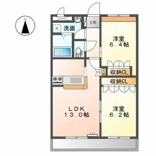 エクセルハイム・N【3階】の間取り