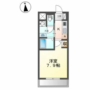 SYS長岡京【3階】の間取り