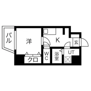 LAND GALAXY(ランドギャラクシー)【7階】の間取り