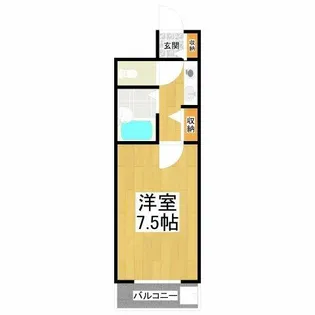 ビラ・アモーレ【1階】の間取り