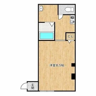大阪府富田林市喜志町3丁目【マンション】の間取り