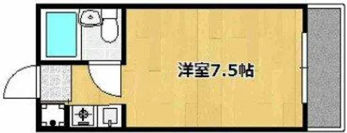 ジョイフル垂水南【501号室】の間取り