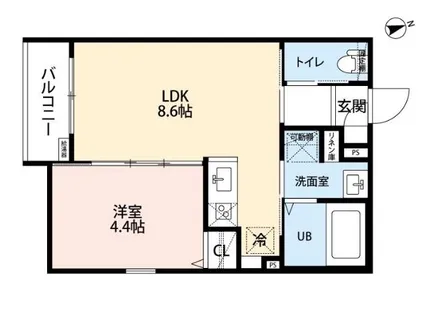 robot home 鶴里II【3階】の間取り