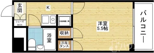 トーカン東淀川キャステール【7階】の間取り
