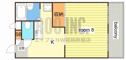 HT COURT 仁豊野【2階】の間取り