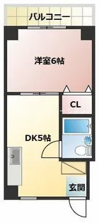 兵庫県尼崎市東園田町2丁目【マンション】の間取り