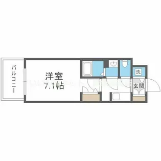 S-RESIDENCE大和田aline【10階】の間取り