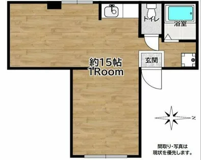 パレ ロンシャム【1階】の間取り