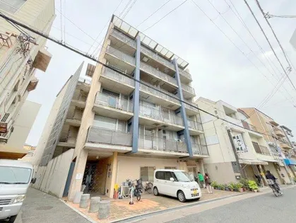 大阪府大阪市東住吉区矢田4丁目【マンション】の外観