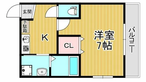 アズ・レイラ【2階】の間取り