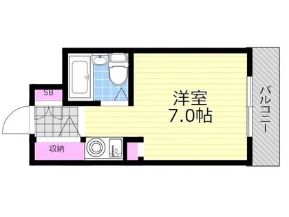 津田ハイツ【305号室】の間取り
