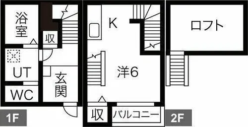 グランドステージ新栄【1階】の間取り