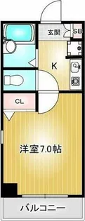 第6ハセビル【7階】の間取り