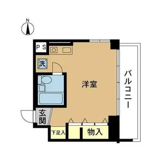 パーキーK【4階】の間取り