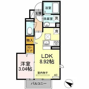 Grand soleil(グランドソレイユ)【1階】の間取り