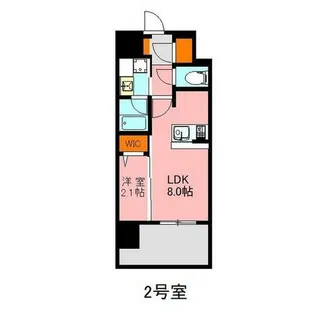デュ・レジア博多レジデンス【3階】の間取り