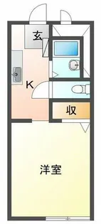 ドルフィン【1階】の間取り