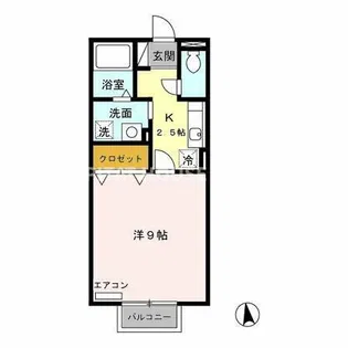 グランシャリオ【2階】の間取り