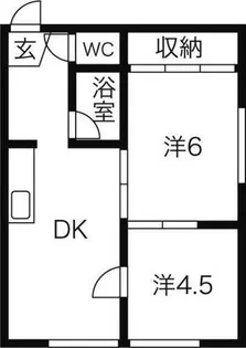 アーバンハイム栄【2階】の間取り