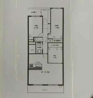 上前津サンハイツ【8階】の間取り
