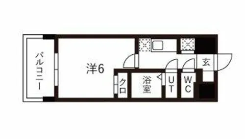 ワールドアイ大阪城EASTⅢ【11階】の間取り