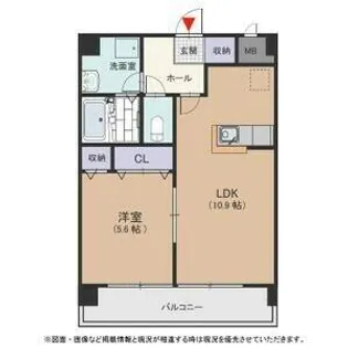 デュオ・ルミエール【1階】の間取り