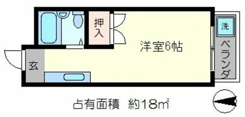 TTMハイツ【3階】の間取り