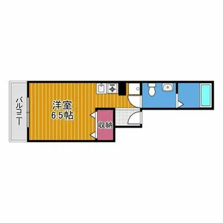 サウスビレッジ【1階】の間取り