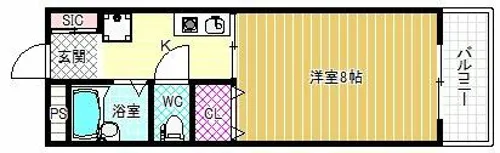 メゾンTOKI【2階】の間取り