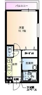 フジパレス高井田西Ⅰ番館【1階】の間取り