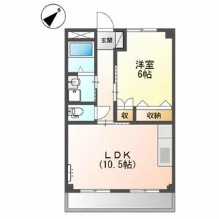 BEAM【1階】の間取り