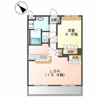 グランド・ソレイユ【1階】の間取り