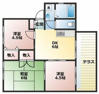 兵庫県尼崎市大西町1丁目【マンション】の間取り