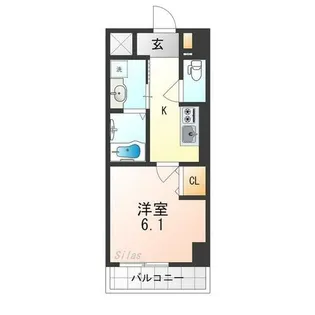 アーバンパーク住之江公園Ⅰ【6階】の間取り