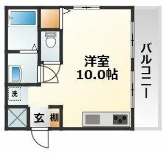 大阪府大阪市東淀川区大道南3丁目【マンション】の間取り