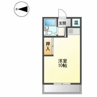 プレズ志賀公園【4階】の間取り