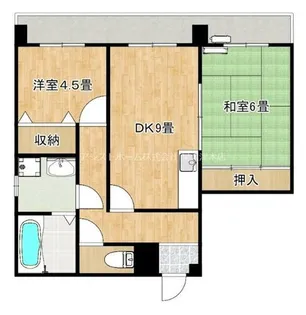 ボアソルチ郷【2E号室】の間取り