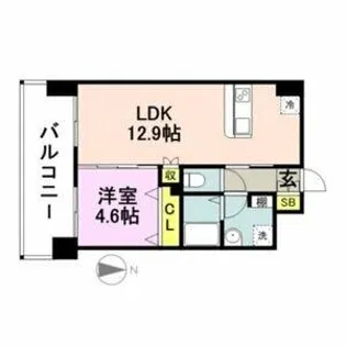 sho style HAKATA【7階】の間取り