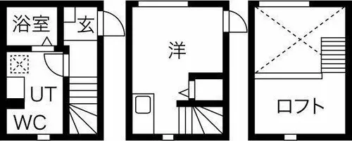 ARMY II【1階】の間取り