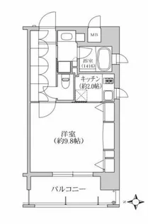 KAISEI梅田【5階】の間取り