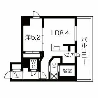 F012KOTONI【3階】の間取り