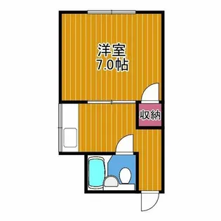 マンションファーム【2階】の間取り