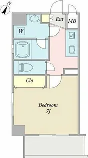 プロシード吹上【1階】の間取り