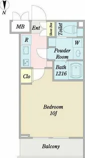 COZY山下通【1階】の間取り