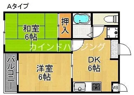 センチュリー浜口【3階】の間取り
